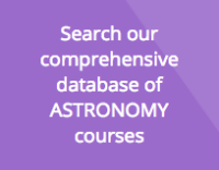 Astronomy Course Search