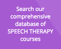 Masters courses in speech therapy