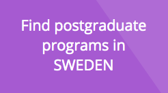 PG course search in Sweden